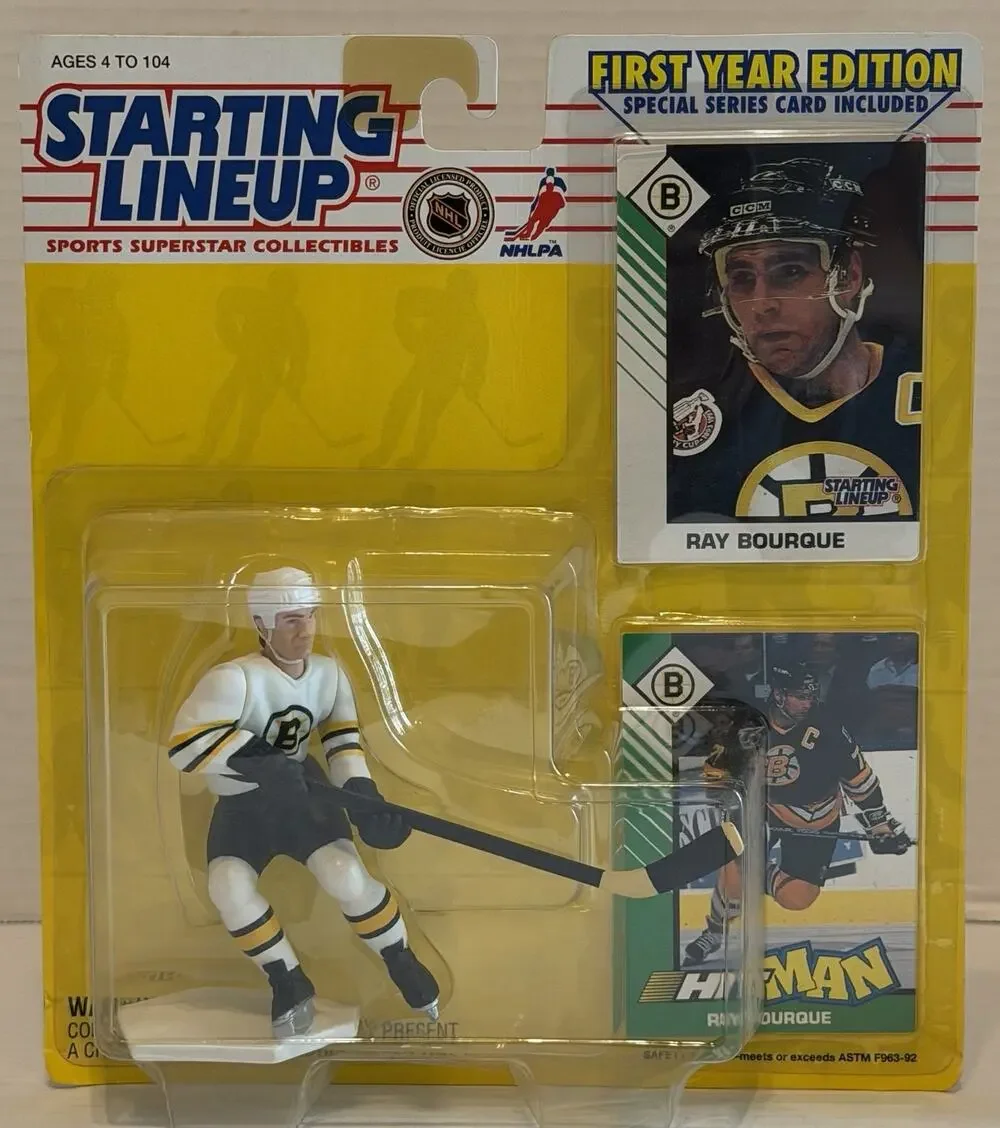 Ray Bourque Starting Lineup 1993 1st Year Edition Hockey NOS FREE SHIPPING